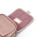Pink blush Monbento MB The Kids insulated backpack explorer for kids, featuring a sturdy design and adjustable straps.