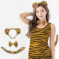 Black cat animal costume dress-up set for kids with tail, bowtie, and ears, perfect for pretend play and cosplay fun.