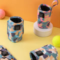 Pink portable USB milk warmer bag for baby bottles, travel feeding pouch by Everything Baby, keeps milk warm on the go.