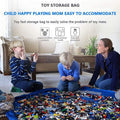 Blue 150cm kids play mat bag by Everything Baby, portable toy storage organizer for Lego toys and kids' playtime essentials.