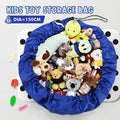Pink 150cm kids play mat bag by Everything Baby, portable toy storage organizer for Lego and children's toys with drawstring closure.
