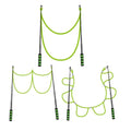 Blue double pole bubble rope for giant bubble outdoor party fun, designed for kids' outdoor play and bubble-making activities.