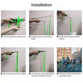 Blue double pole bubble rope from Everything Baby for giant outdoor bubble shows, perfect for kids' outdoor party fun.