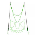 Green double pole bubble rope for giant bubble shows, outdoor kids' toy by Everything Baby, perfect for outdoor party fun.