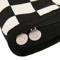 Two checkerboard pattern pencil cases by Everything Baby, large capacity stationery bags for kids and students.