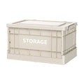 Large yellow foldable toy storage box by Everything Baby, spacious and durable for kids' toys, space-saving design.