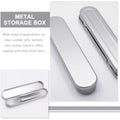 Set of 20 metal pencil boxes by Everything Baby, durable tin pen holders for kids' stationery storage and organization.