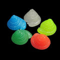 Colorful glow-in-the-dark pebbles rocks for fish tanks, gardens, and outdoor play, 100-piece set by Everything Baby.