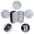 Two large capacity multifunctional pencil cases for school and office by Everything Baby, designed for kids and adults.