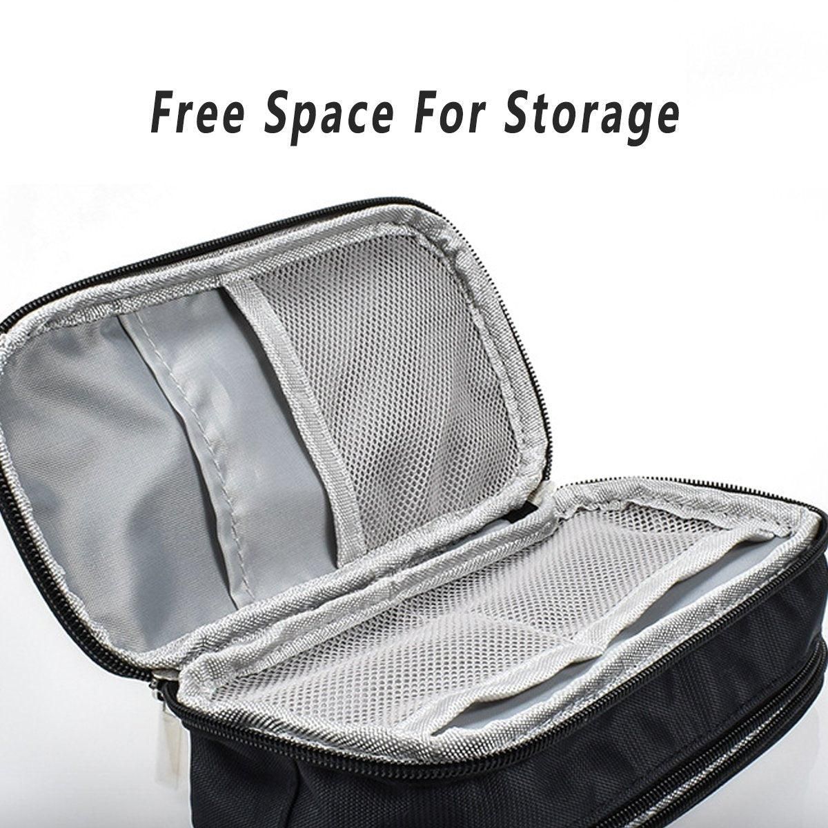 Two large capacity multifunctional pencil cases from Everything Baby, ideal for school and office storage, featuring multiple compartments.