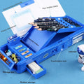 Astronaut-themed multifunctional pencil case for kids, made by Everything Baby, holds stationery and school supplies.