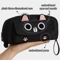 Pink embroidered multifunction pencil case for kids, large capacity storage for pens and pencils, by Everything Baby.