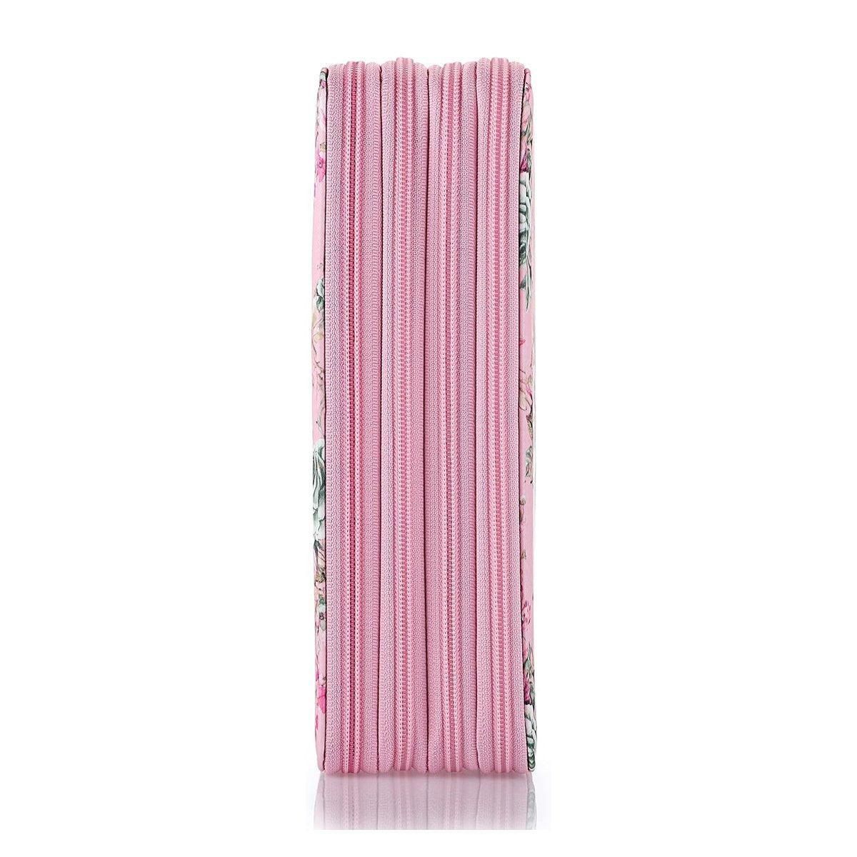 Large capacity pink pencil case with 200 slots by Everything Baby, ideal for kids' stationery storage and organization.
