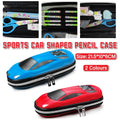 Blue large capacity three-layer stationery box by Everything Baby, multifunctional pencil case with compartments for pens and supplies.