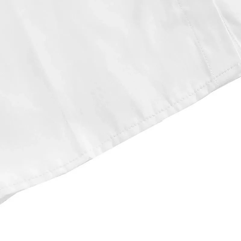 White girls' Peter Pan collar long sleeve school shirt with adjustable cuffs in 2XL, from Everything Baby, for kids' schoolwear.
