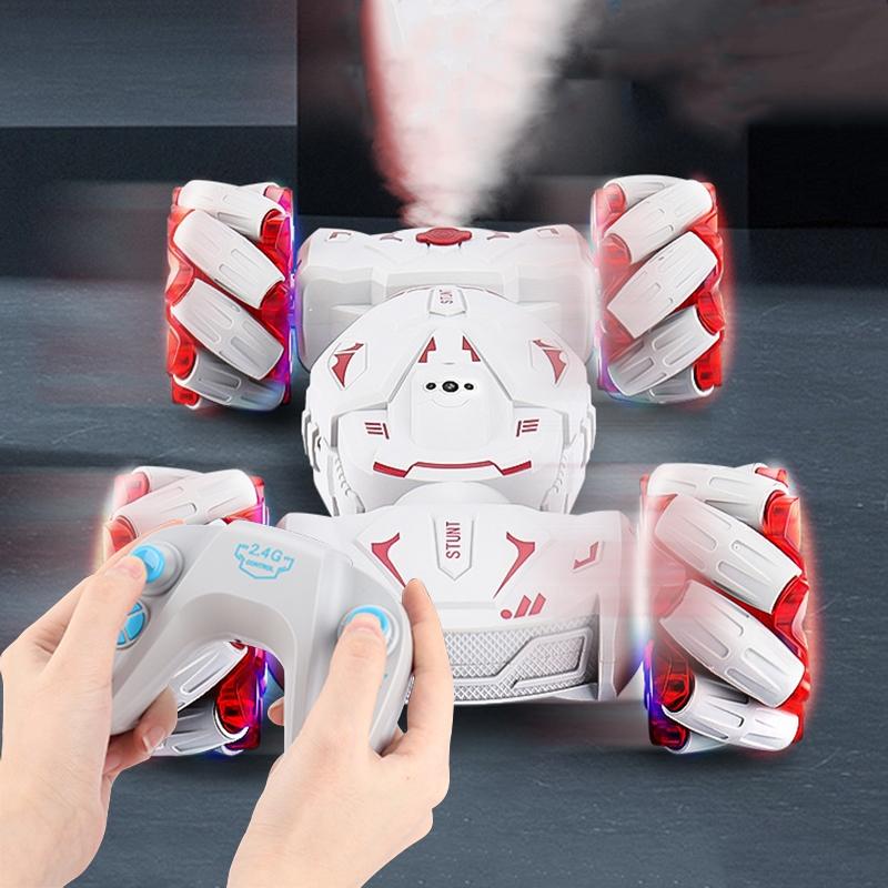 Stunt Car with 2.4g Remote Control - Single Rc Torsion Design - Blue