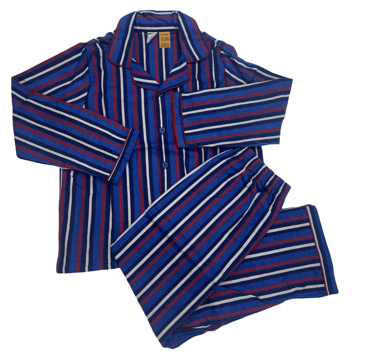 GLOBAL Pyjama's Heren Flanel | Heren Pyjama Set Lang Katoen | Tweedelige Nachtkleding voor Heren Loungewear Pyjamabroek Lang Elastisch en Trekkoord