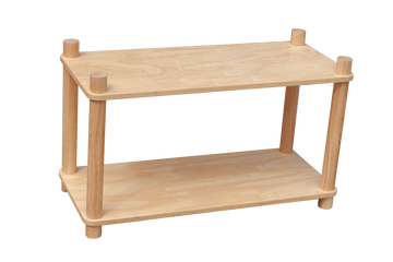 Montessori 2 tier shelf