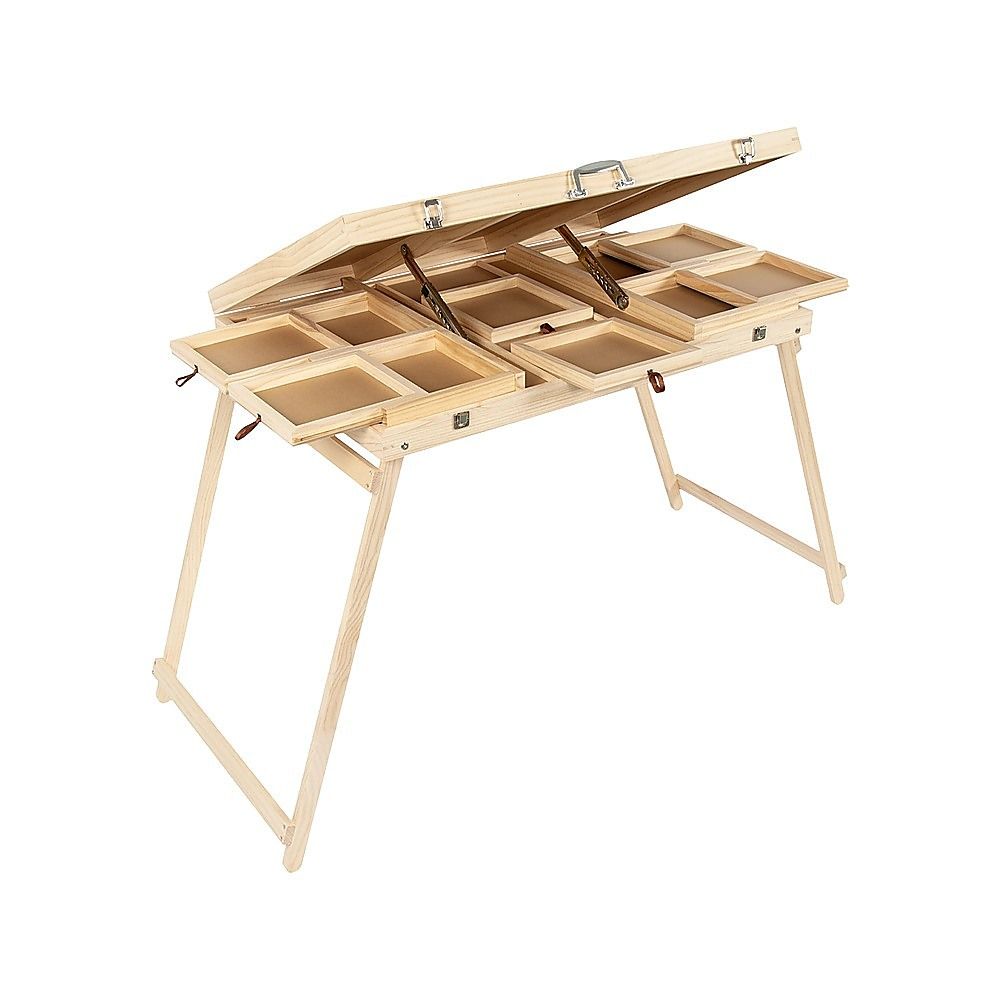 Baby and kids portable 1500-piece jigsaw puzzle table with folding legs and storage, ideal for activity toys by Everything Baby.