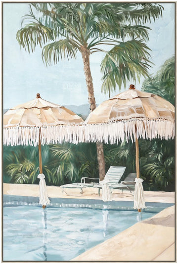 Summer Fun Framed Artwork 120cm