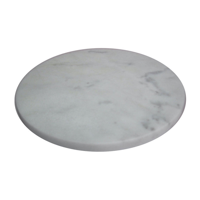 Marble Cheeseboard White Round 30cm Free Delivery