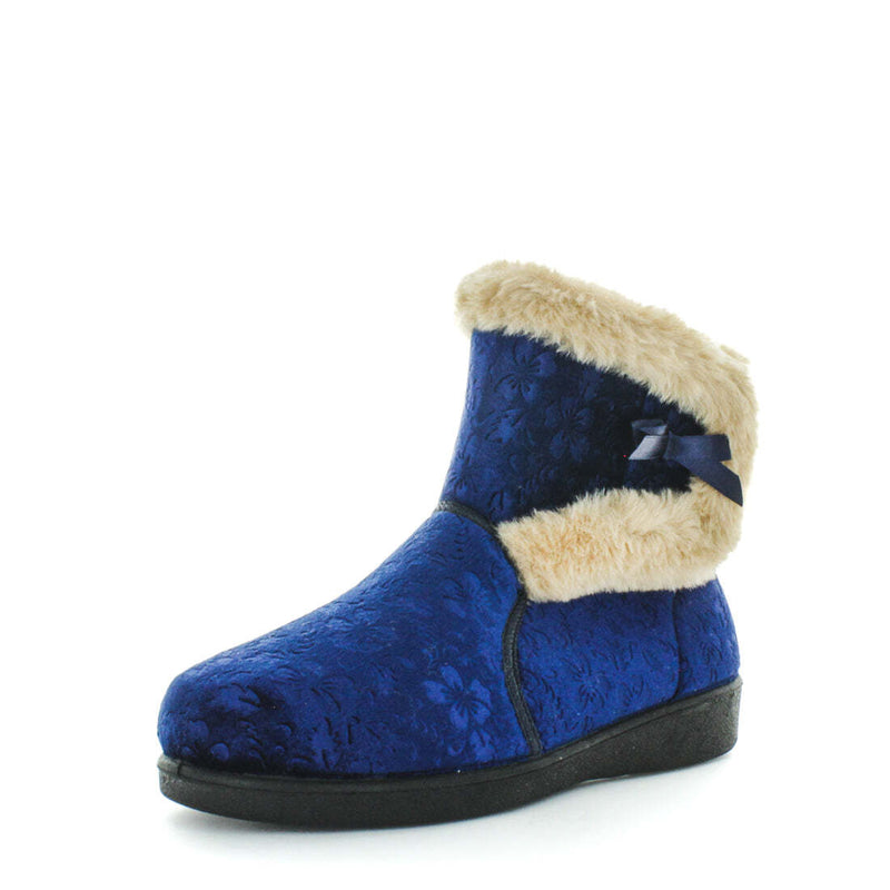 Panda PELLIDY Slippers Uggs Blue Embossed Shoe 7