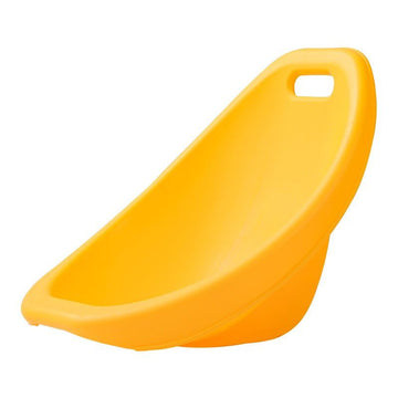 Oval Balance Rocking Stool by Everything Baby, sensory posture chair for kids with a smooth, curved design and sturdy base.
