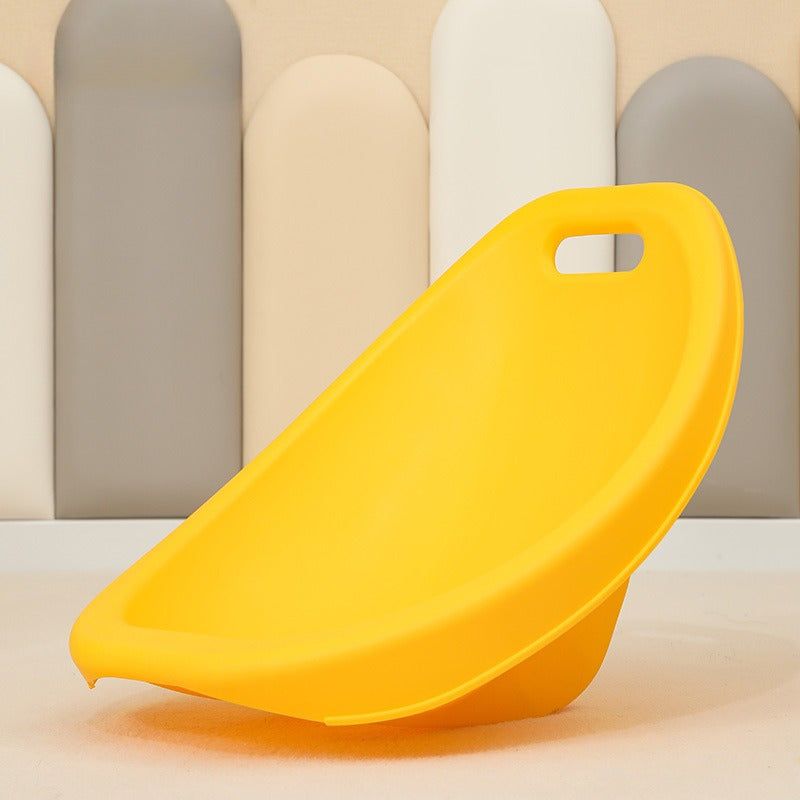 Oval Balance Rocking Stool for kids by Everything Baby, sensory posture chair with smooth rocking motion and durable design.