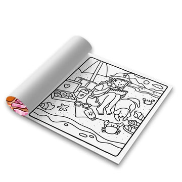 Relaxing Lifestyle colouring book for kids by Everything Baby, featuring detailed everyday scenes for creative drawing and art projects.