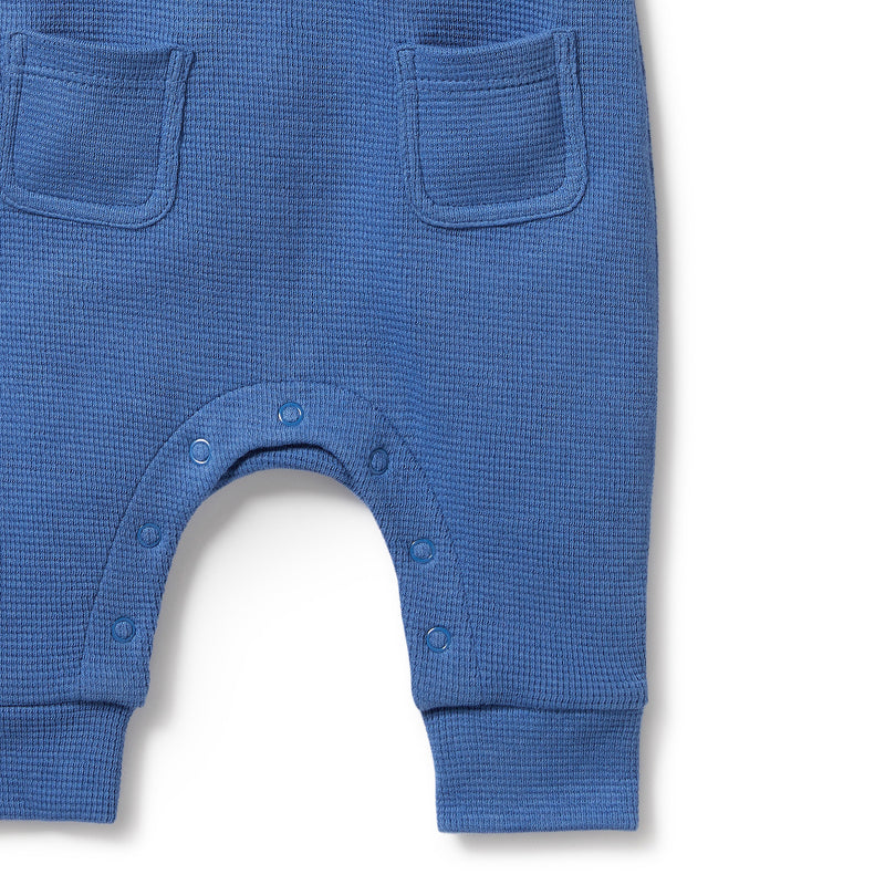 Wilson & Frenchy Waffle Overall - Brilliant Blue
