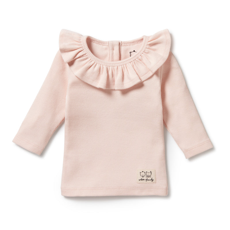 Wilson & Frenchy Ruffle Top - Pink
