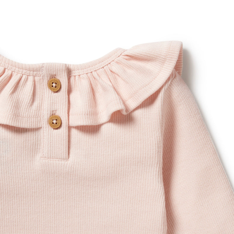 Wilson & Frenchy Ruffle Top - Pink