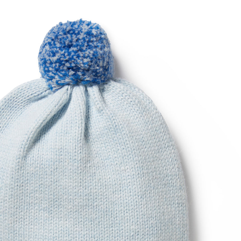Wilson & Frenchy Knitted Hat - Bluebell