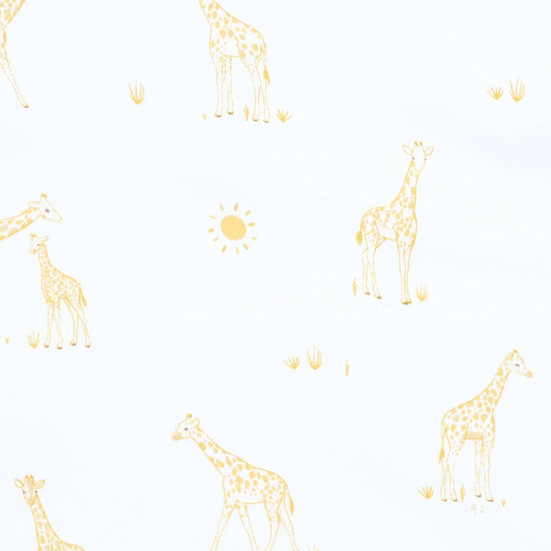 White Label Organic LS Onesie - Giraffe