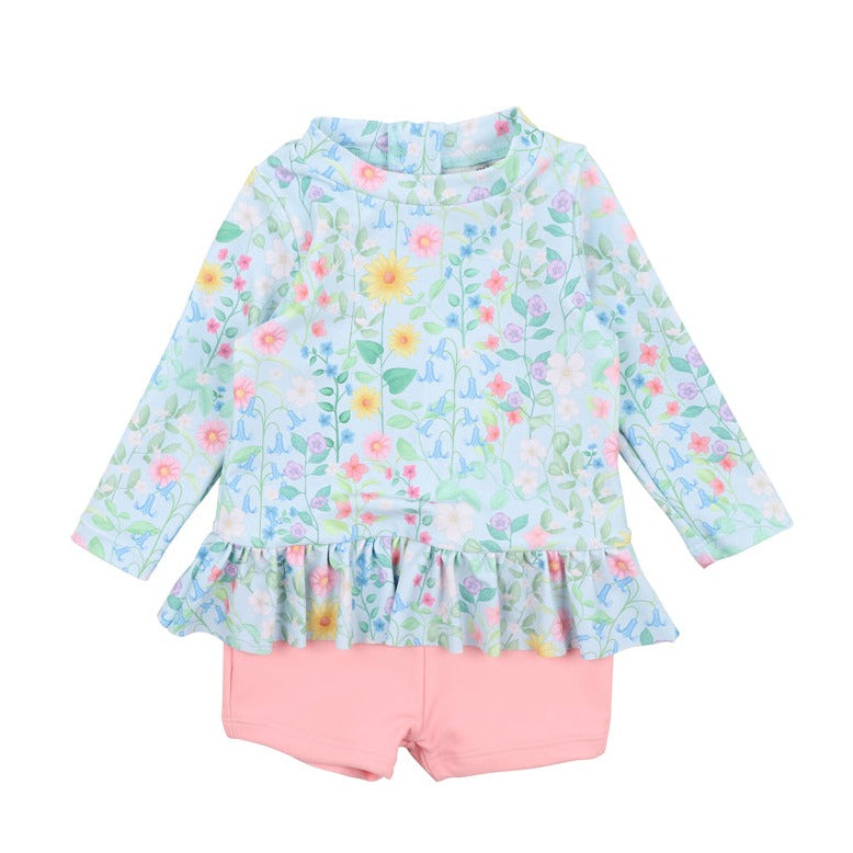 Kelsey LS Rash Top Sunsuit