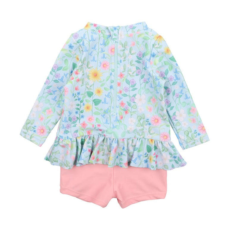 Kelsey LS Rash Top Sunsuit