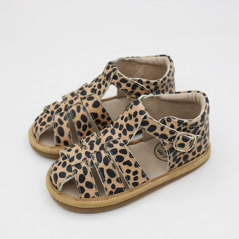 Little MaZoe's Zoe Sandal - Leopard