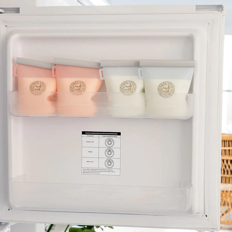 Made To Milk Reusable Breastmilk Storage Bags - 2pk