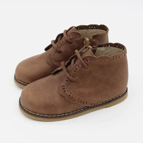 Little MaZoe's Lily Boots - Chocolate