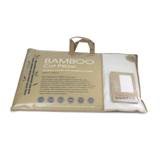 Bamboo Cot Pillow & Pillowcase
