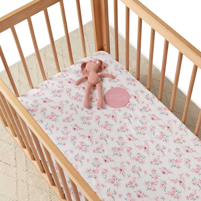 Snuggle Hunny Cot Sheet - Camille