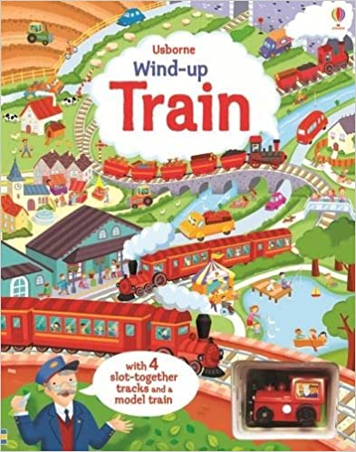 Wind-Up Busy Train Book