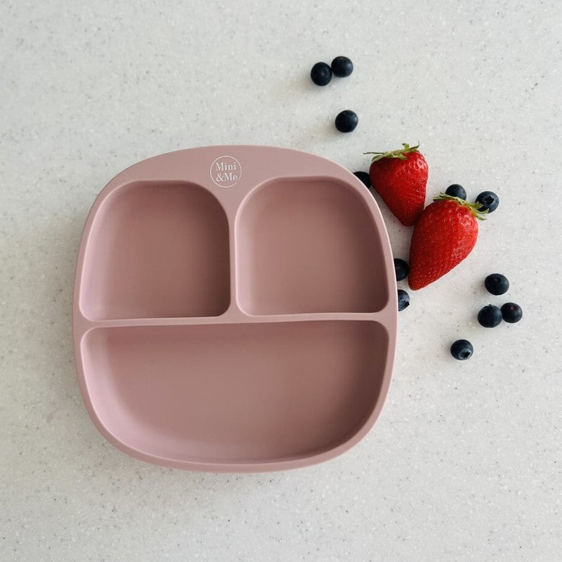 Mini & Me Suction Divided Plate