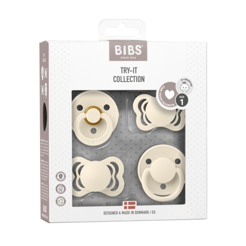 BIBS Try-It Collection Dummies - 4pk - Size 1
