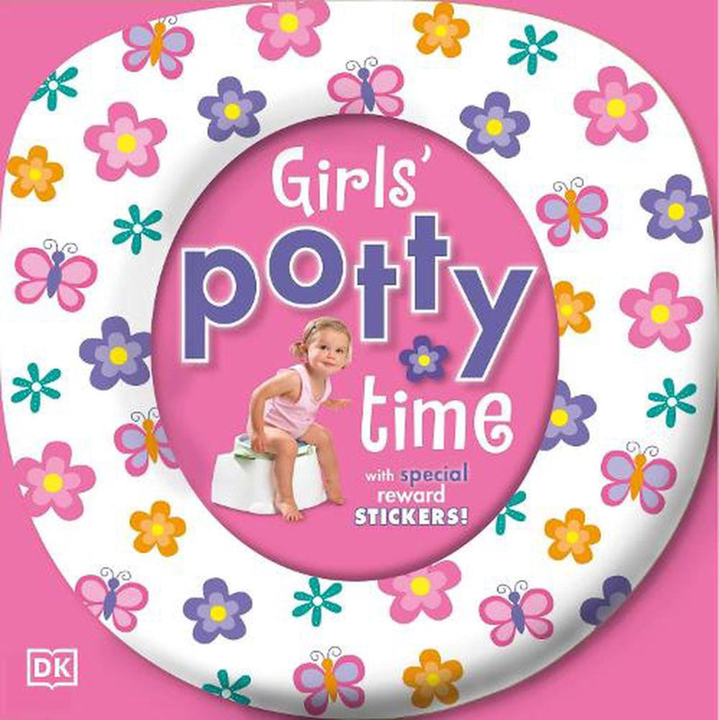 Girls Potty Time Board Book