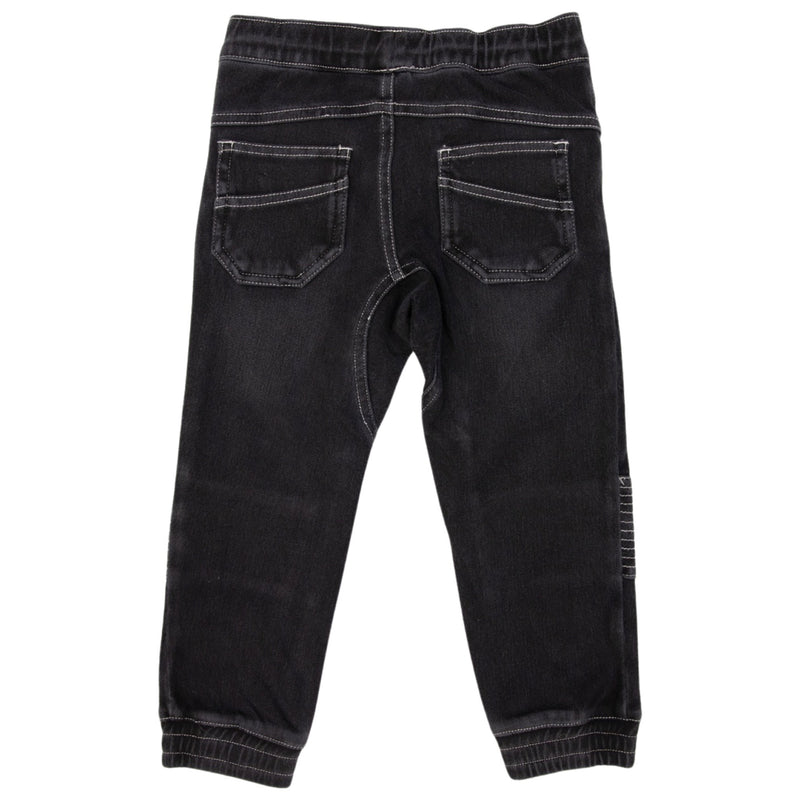 Denim Knit Jeans - Charcoal