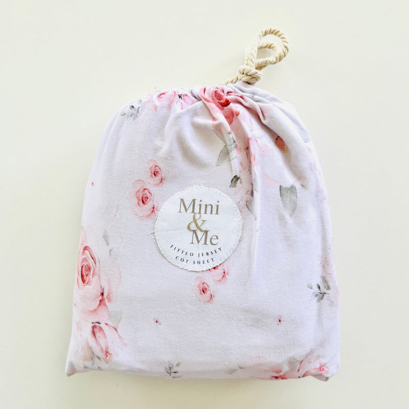 Mini & Me Cot Fitted Sheet - Imogen