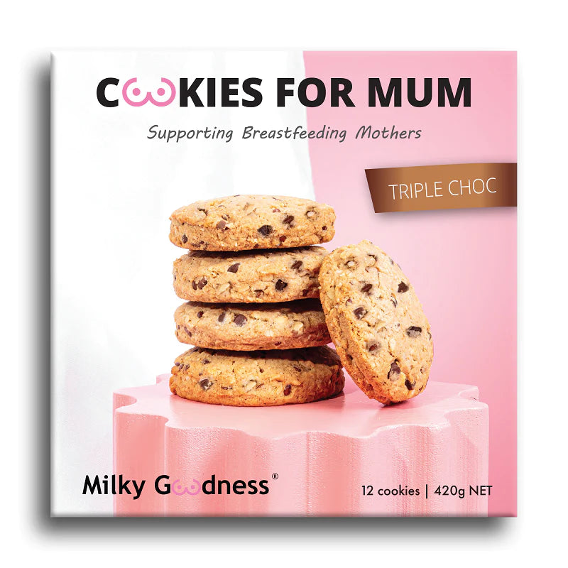 Milky Goodness Lactation Cookies - Triple Choc