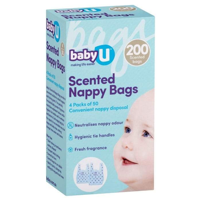 Scented Nappy Bags 200pk