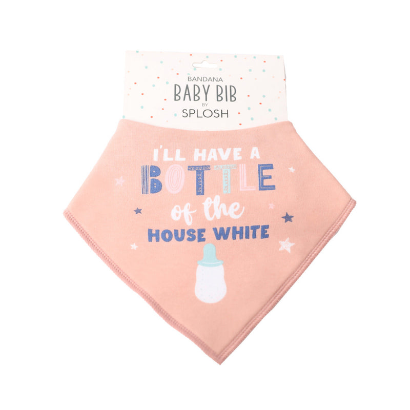 Splosh Baby House White Bib